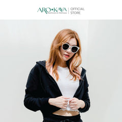 AROKAYA Collagen Cropped Hoodie - BigxShow