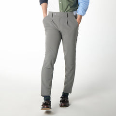 era-won long pants, elastic waist, model GOLF FABRIC PANTS (065V9), color Grey 