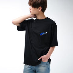 era-won Oversize T-Shirt Arttoy Limited Collection Black 