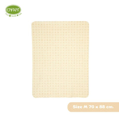ENFANT APPAREL Waterproof mattress cover (medium size) cream color Size M 70x88 cm. 