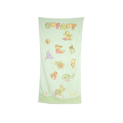 ENFANT Ongfont sea turtle pattern towel