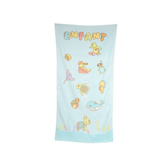 ENFANT Ongfont sea turtle pattern towel
