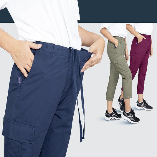 ARROW Woman Pants, 5-inch cargo pants, 1 piece, 3 colors to choose from: navy, green, maroon, code WSBC503 