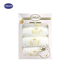 Enfant Gold Enfant newborn diapers, gold Enfant pattern, size 36x36 inches (pack of 4 pieces)