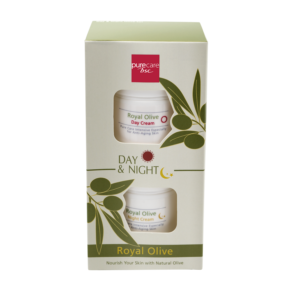 BSC Pure Care (BSC Pure Care) ROYAL OLIVE DAY &amp; NIGHT SET 40ml.