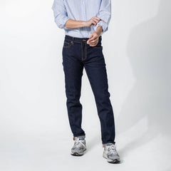 era-won DENIM SLIM jeans, Blue Japan color (11 Oz. raw denim) 
