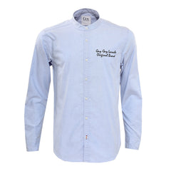 Guy Laroche เสื้อเชิ้ตคอจีนสีพื้น รุ่นขายดี (DAC6260P3)