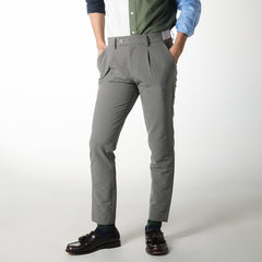 era-won long pants, elastic waist, model GOLF FABRIC PANTS (065V9), color Grey 