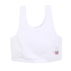 LITTLE WACOAL Girls' camisole, white, 1 piece, mixed styles, sizes S-XL 
