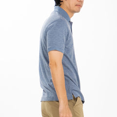 era-won Polo shirt, short sleeves, slim fit, Polo Golf Alway Fresh, color NAVY