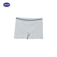 ENFANT (อองฟองต์) กางเกง Boxer เด็กผู้ชาย รุ่น Seamless สำหรับเด็กอายุ 4-12 ปี ไซซ์ S-XL แพ็ค 2 ตัว สีเทา