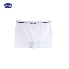 ENFANT (อองฟองต์) กางเกง Boxer เด็กผู้ชาย รุ่น Seamless สำหรับเด็กอายุ 4-12 ปี ไซซ์ S-XL แพ็ค 2 ตัว สีเทา