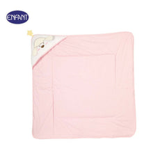 ENFANT ACCESSORY, 30x30 fiber-filled swaddle, sheep pattern