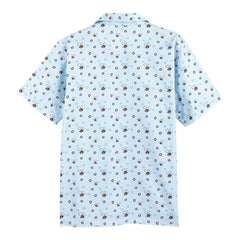 Guy Laroche Pajamas (short sleeves, long pants) printed pattern, 100% cotton (JPP5930S3BU)