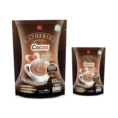 CATHERINE Catherine Cocoa 1 pack 10 sachets (150 grams) Free 1 small pack of cocoa 5 sachets