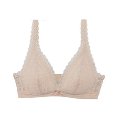 BSC Lingerie Sexy Lace Underwear Wireless Bra Triangle Cup Style - BB3333