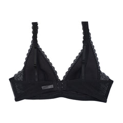 BSC Lingerie Sexy Lace Underwear Wireless Bra Triangle Cup Style - BB3333