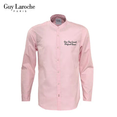 Guy Laroche เสื้อเชิ้ตคอจีนสีพื้น รุ่นขายดี (DAC6260P3)