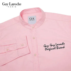 Guy Laroche เสื้อเชิ้ตคอจีนสีพื้น รุ่นขายดี (DAC6260P3)