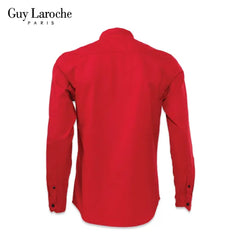 Guy Laroche เสื้อเชิ้ตคอจีนสีพื้น รุ่นขายดี (DAC6260P3)