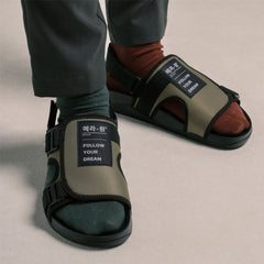 era-won Slide Sandals model S6 color S6-Green