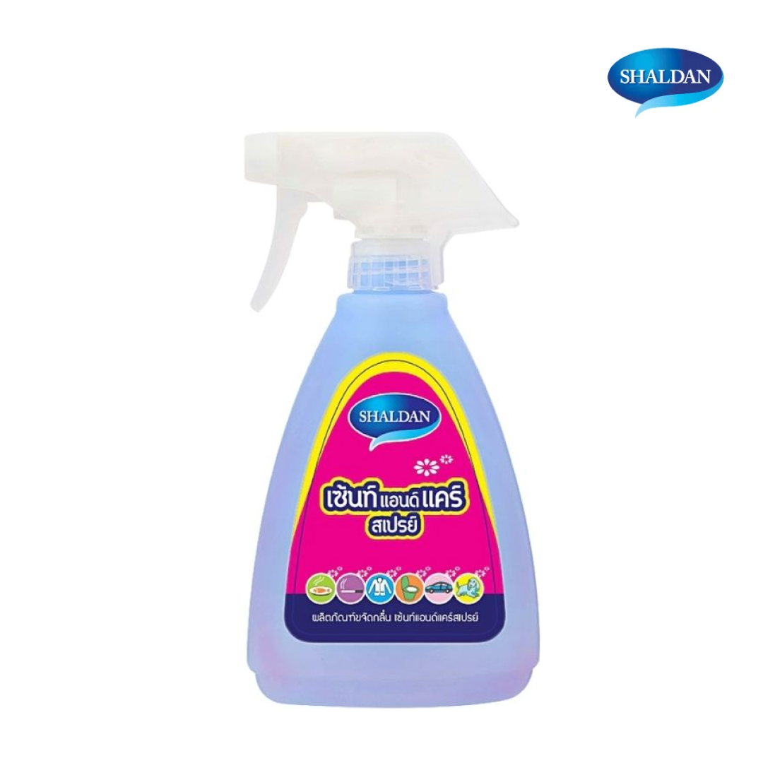 SHALDAN SCENT &amp; CARE SPRAY odor eliminating spray 400 ml.