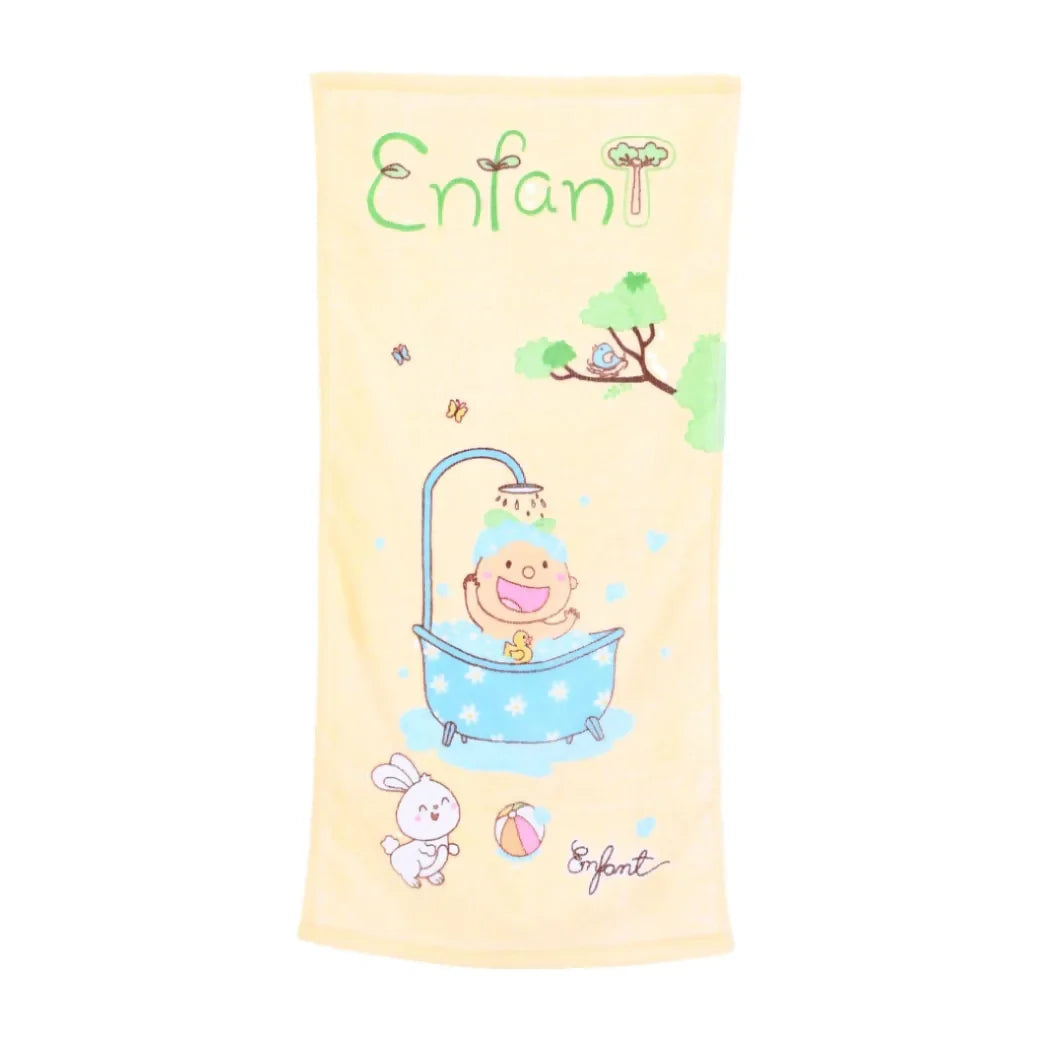 Enfant 100% Cotton Towel 15X30 inches, Organ Pattern 