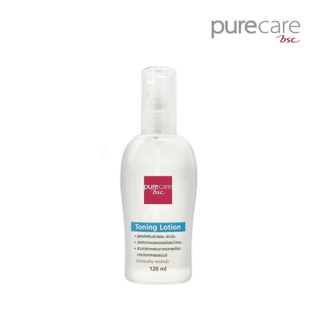 BSC Pure Care (บีเอสซี เพียวแคร์) TONING LOTION 120ml. - BigxShow
