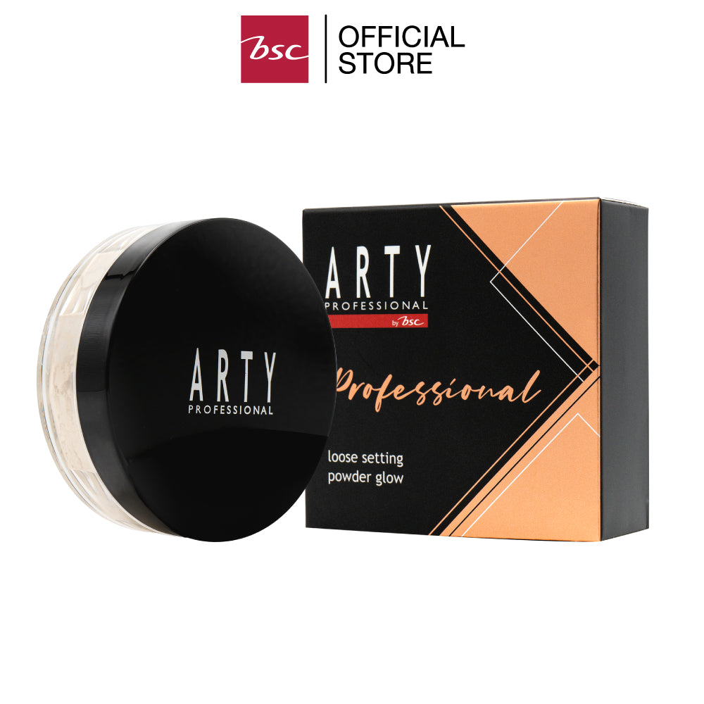ARTY PROFESSIONAL LOOSE SETTING POWDER GLOW Arty Professional Loose Setting Powder Glow, a fine powder that will give your face a smooth and beautiful complexion. 