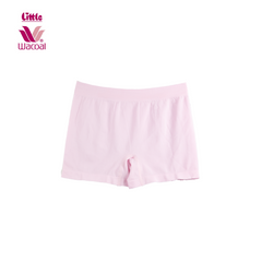 Little Wacoal (Little Wacoal) Seamless Boxer Shorts for Girls, for children aged 4-12 years, size S, pack of 2, pink