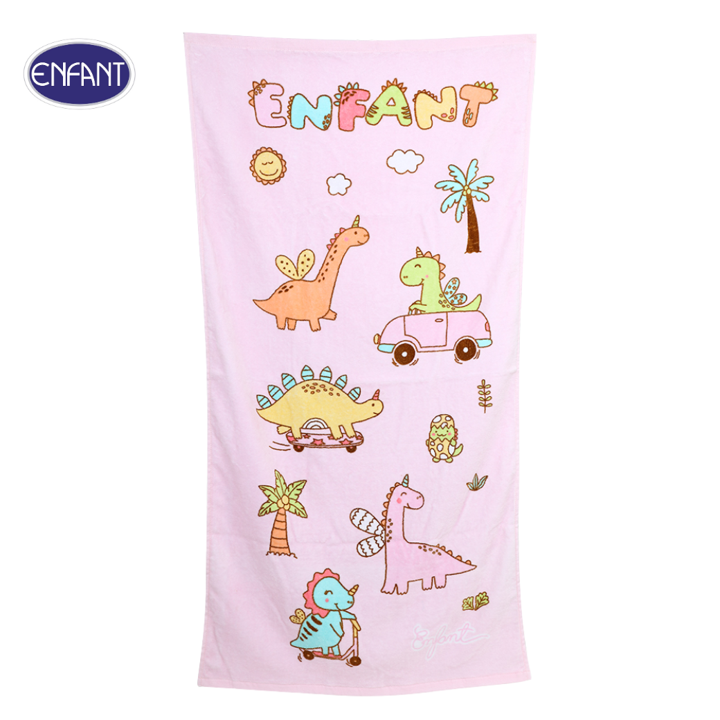 Enfant Aonfont Dinosaur Pattern Towel