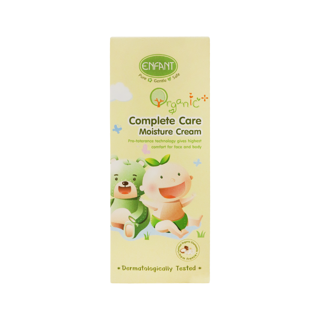 Enfant Organic Plus Complete Care Moisture Cream, skin care cream, sensitive skin formula, 100 ml.