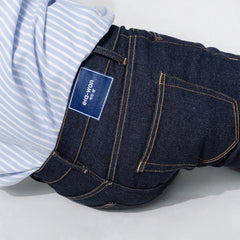 era-won DENIM SLIM jeans, Blue Japan color (11 Oz. raw denim) 