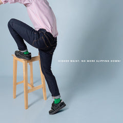era-won DENIM SLIM jeans, Blue Japan color (11 Oz. raw denim) 