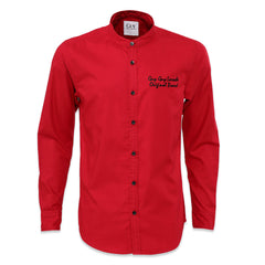 Guy Laroche เสื้อเชิ้ตคอจีนสีพื้น รุ่นขายดี (DAC6260P3)