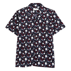Guy Laroche Pajamas (short sleeves, long pants) printed pattern, 100% cotton (JPP5927S3NV)