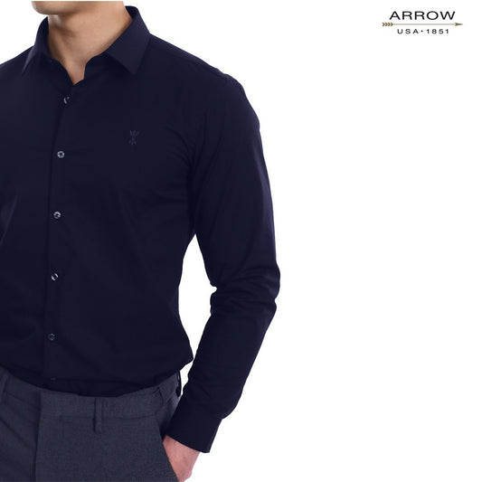 ARROW Anti-Bacteria Shirt, Deodorant, Long Sleeve, No Pocket, Slim Fit
