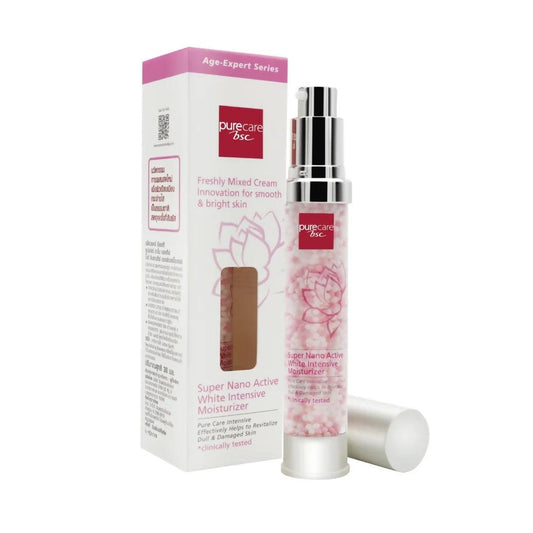 BSC Pure Care (บีเอสซี เพียวแคร์) SUPER NANO ACTIVE WHITE INTENSIVE MOISTURIZER 30ml. - BigxShow