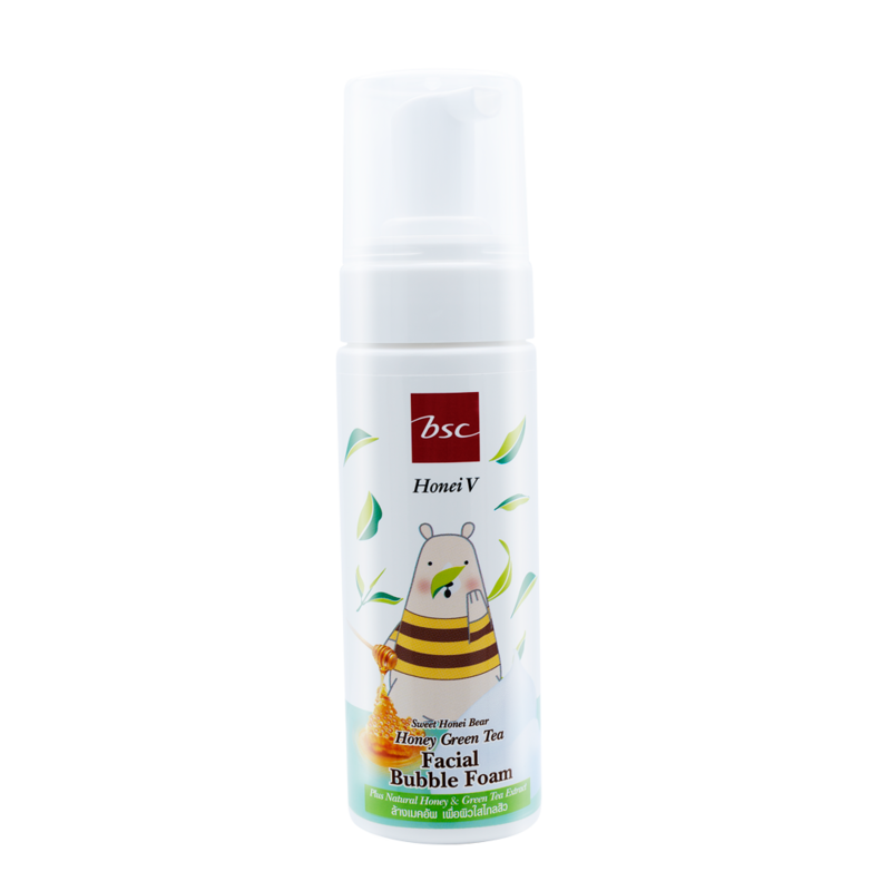 Sweet Honey Bear Honey Green Tea Facial Bubble Foam Special Edition 2 Pack Buy 1 Get 1 Free