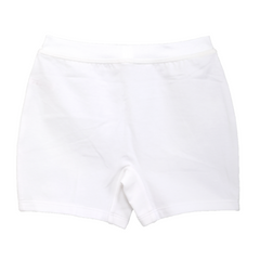 LITTLE WACOAL BOXER underwear for girls, white, pack of 2, mixed styles, sizes XS-XL 
