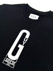 Guy Laroche T-shirt with screen-printed graphic logo, 100% cotton fabric, available in 2 colors (DKT6202P4)