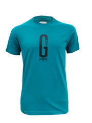 Guy Laroche T-shirt with screen-printed graphic logo, 100% cotton fabric, available in 2 colors (DKT6202P4)