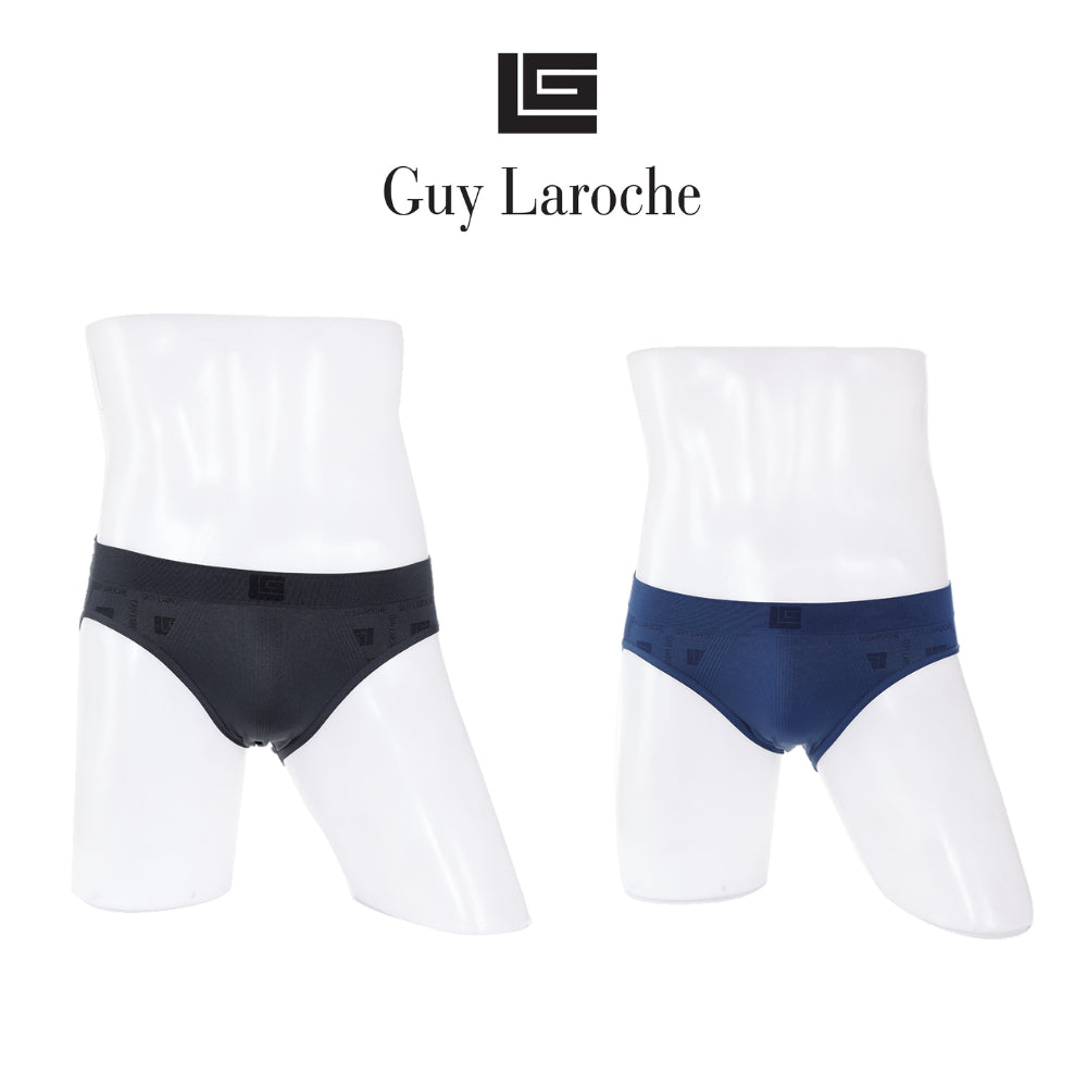 Guy Laroche Men's Seamless Underwear Model JUS6836S4, 2 colors: blue and navy blue