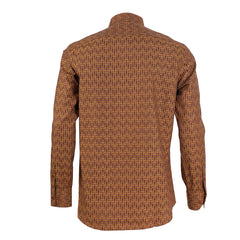 Guy Laroche long-sleeved work shirt, plaid pattern, 2 colors to choose from (BAB9200W4)