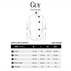 Guy Laroche, plain color collar shirt, slim fit, best-selling model, available in 5 colors (DAC6253P4)