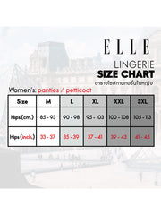 ELLE Lingerie Biyleg panties- LU9847