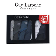 Guy Laroche Men's Underwear, 6-Pack (Cotton + Spandex) - JUS4019R5MX