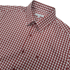 Guy Laroche SLIM FIT short sleeve casual shirt, available in 2 colors: blue and red (BAC9201S3)