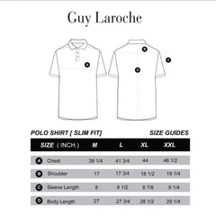 Guy Laroche short-sleeved polo shirt, SLIM FIT style, available in 4 colors, model DKP6202P4