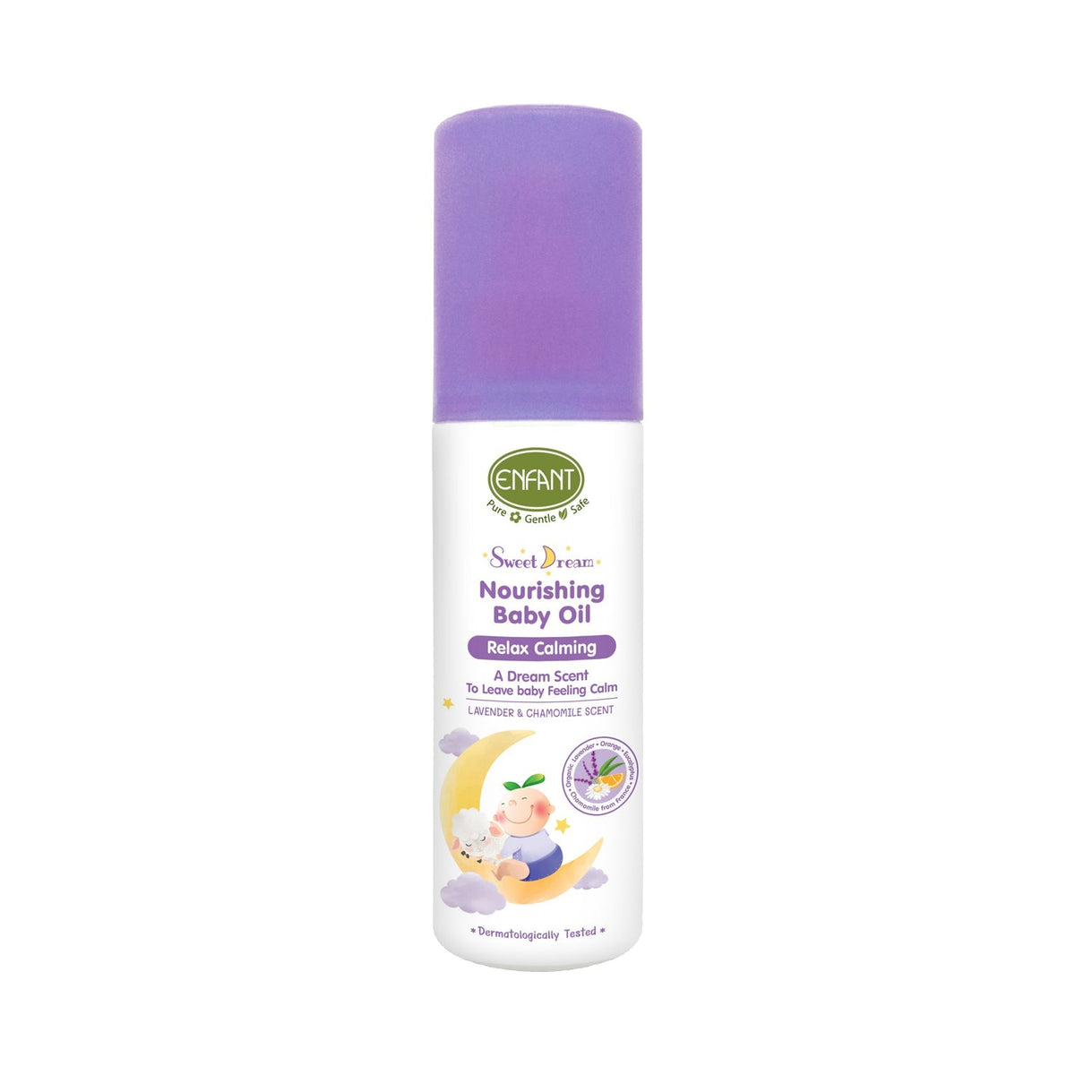ENFANT Aonfont Sweet Dream Nourishing Baby Oil, gentle formula for baby skin, size 75 ml. 